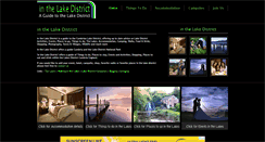 Desktop Screenshot of in-the-lake-district.com