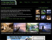 Tablet Screenshot of in-the-lake-district.com